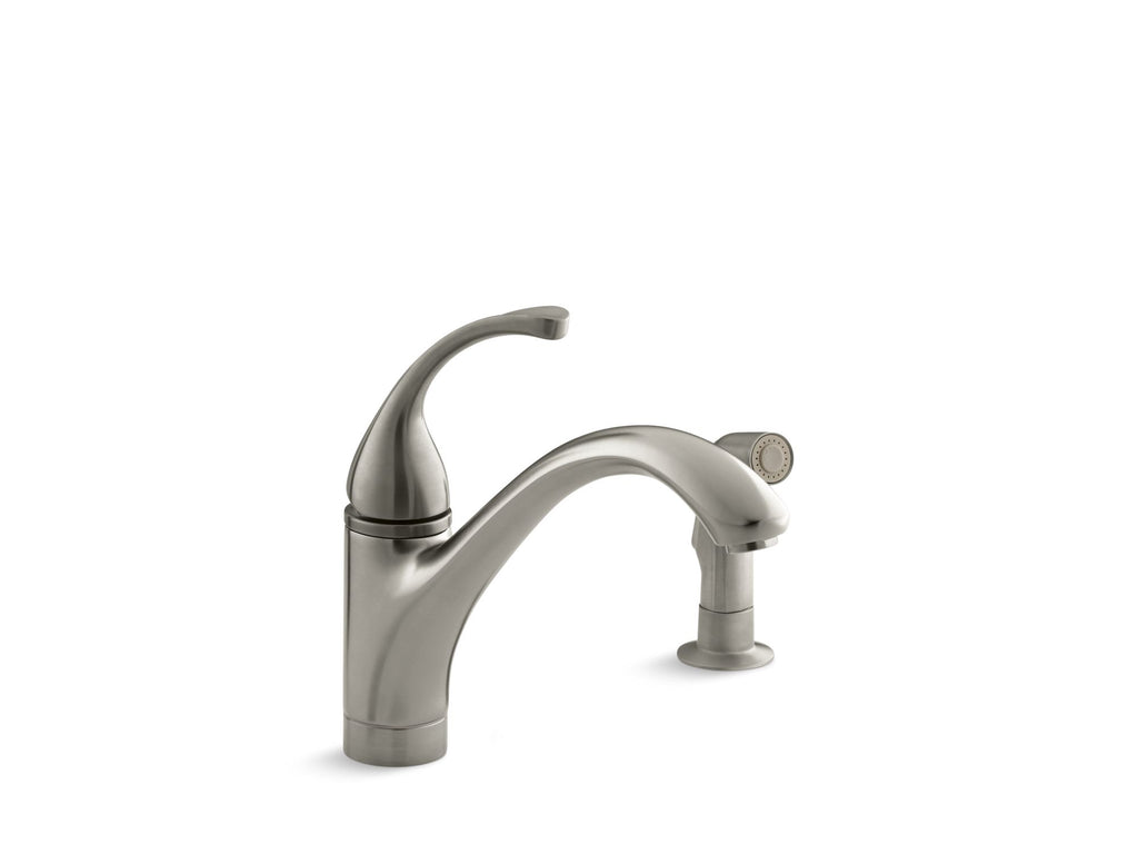 Forté® Single-Handle Kitchen Sink Faucet With Side Sprayer