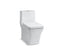 Rêve® One-Piece Compact Elongated Toilet With Skirted Trapway, Dual-Flush