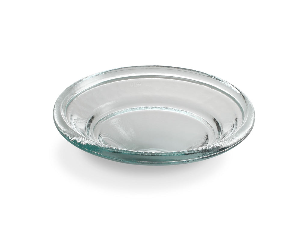 Spun Glass® 17-1/2" Round Drop-In Vessel Bathroom Sink, No Overflow