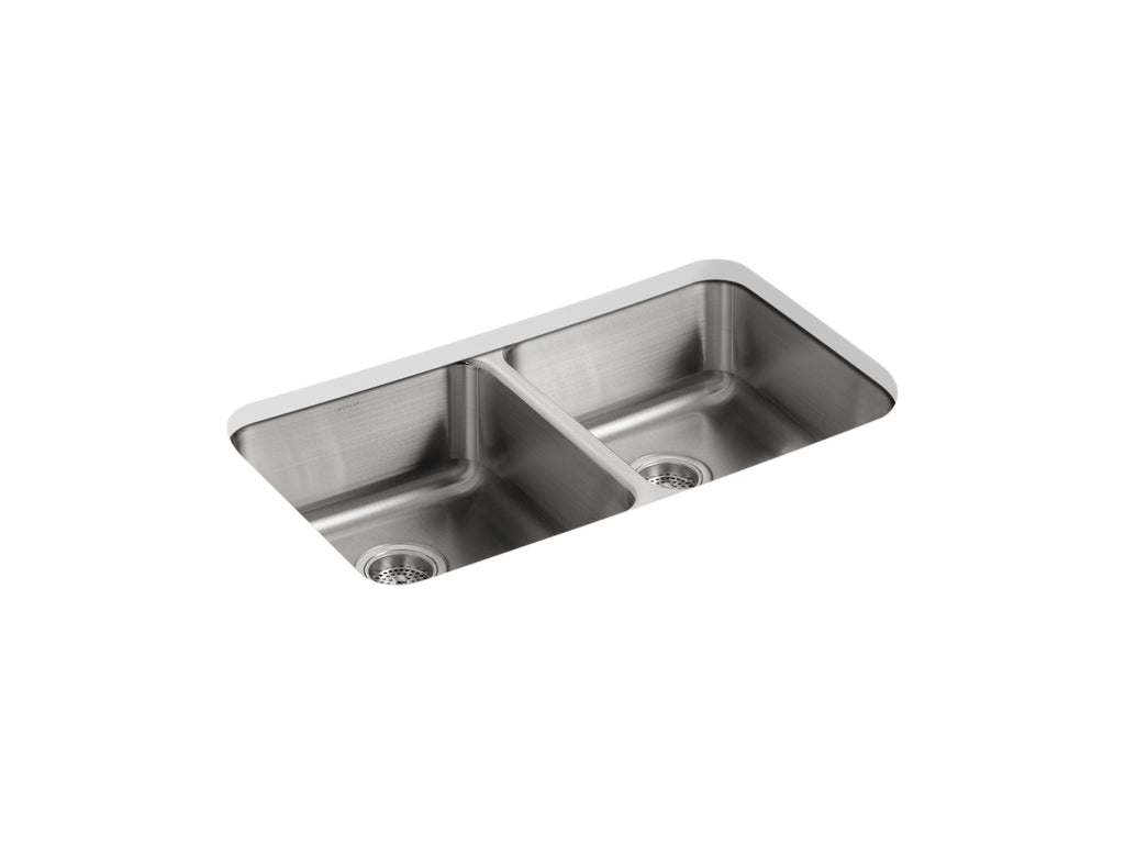 Undertone® 31-1/2" Undermount Double-Bowl Kitchen Sink