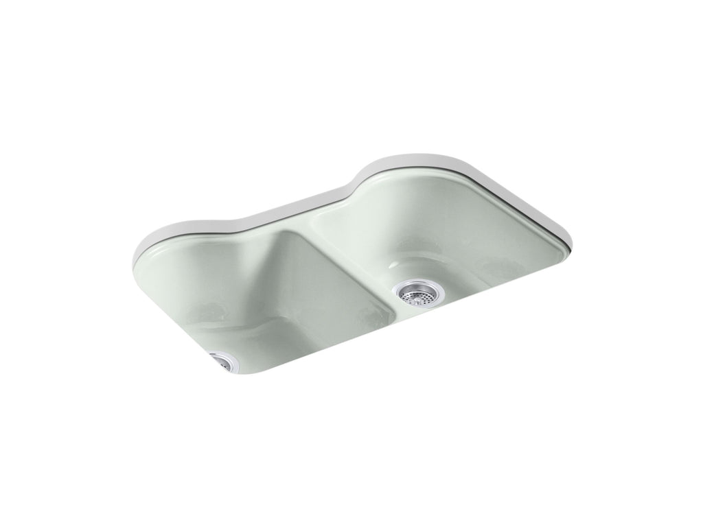 Hartland® 33" Undermount Double-Bowl Kitchen Sink