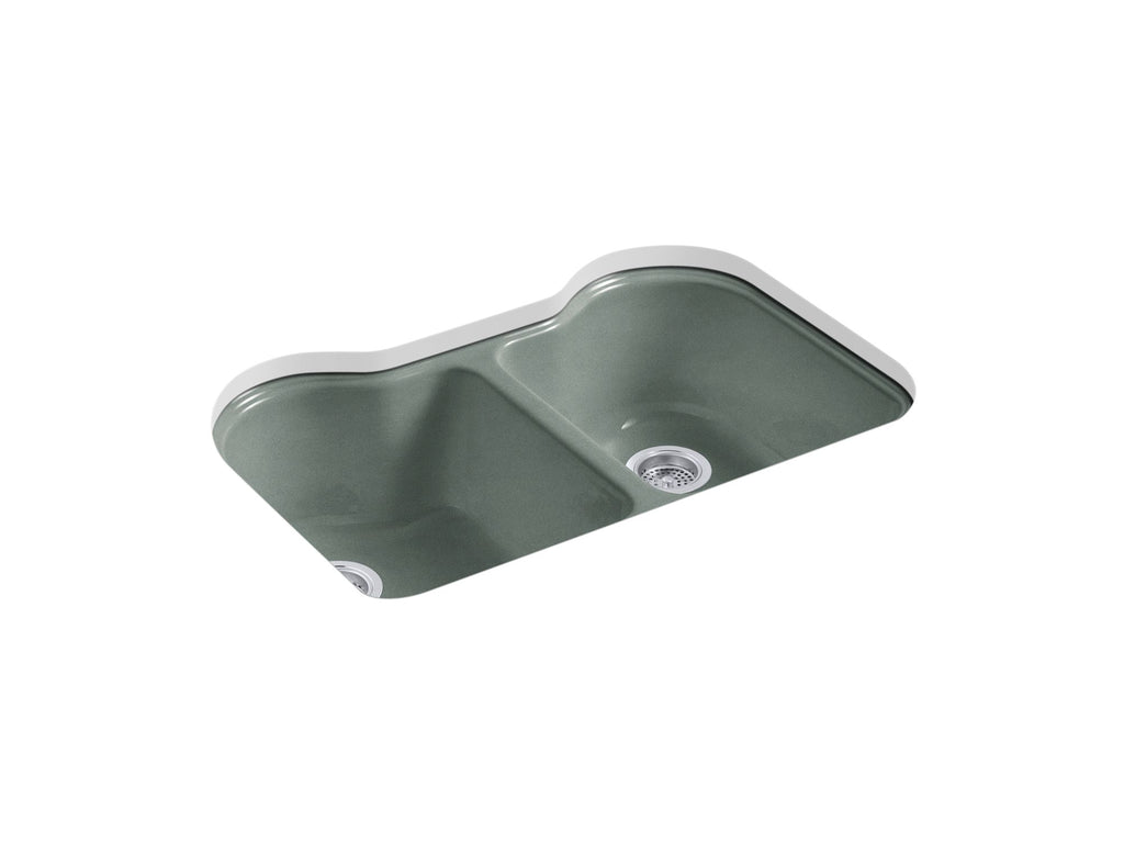 Hartland® 33" Undermount Double-Bowl Kitchen Sink