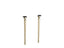Kathryn® Octagonal Tapered Brass Table Legs