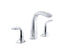 Refinia® Bath faucet trim for high-flow valve with lever handles , valve not included