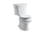 Wellworth® Two-Piece Elongated Toilet, 1.28 Gpf