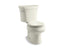 Wellworth® Two-Piece Round-Front Toilet, 1.28 Gpf