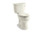 Cimarron® Comfort Height® Two-piece elongated 1.6 gpf chair height toilet with right-hand trip lever