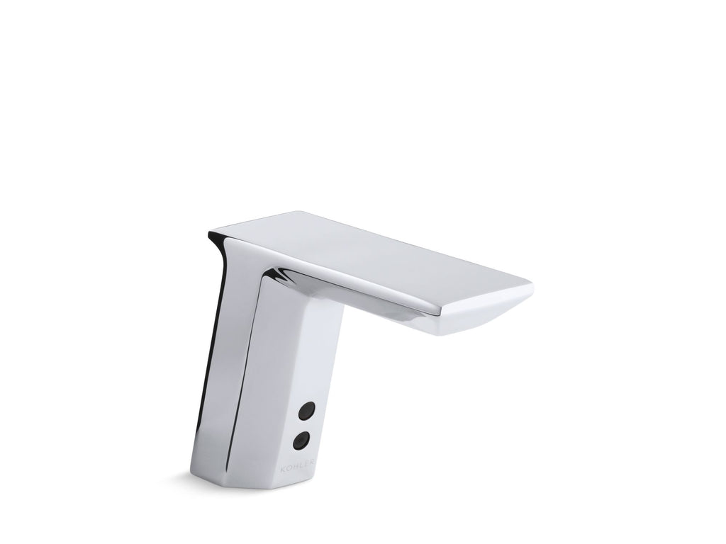 Geometric Touchless Single-Hole Lavatory Sink Faucet With Insight™ Sensor Technology, Dc-Powered, 0.5 Gpm