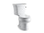 Wellworth® Two-Piece Round-Front Toilet, 1.28 Gpf