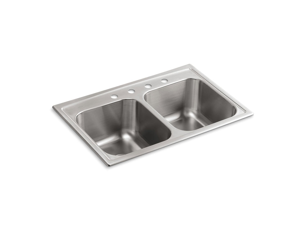 Toccata® 33" Top-Mount Double-Bowl Kitchen Sink