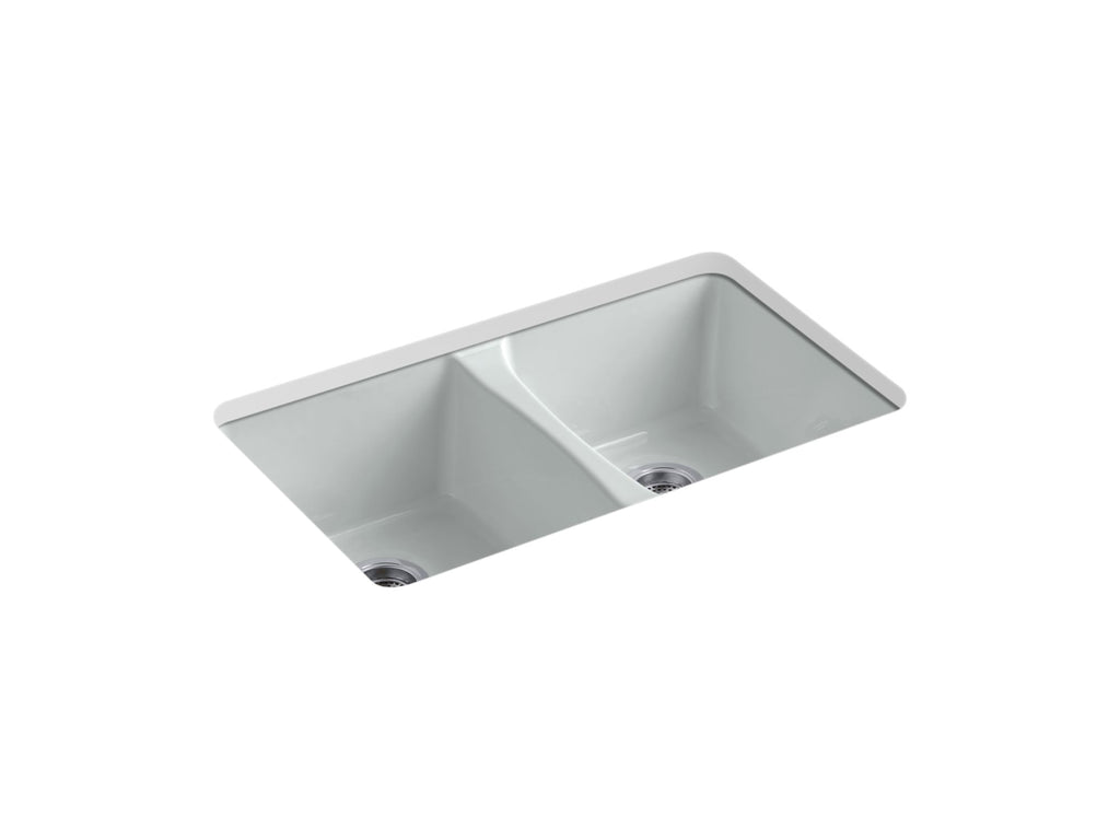 Deerfield® 33" Undermount Double-Bowl Kitchen Sink