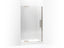 Purist® Pivot shower door, 72-1/4" H x 45-1/4 - 47-3/4" W, with 1/2" thick Crystal Clear glass