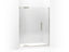 Purist® Pivot shower door, 72-1/4