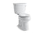 Cimarron® Comfort Height® Two-piece round-front 1.28 gpf chair height toilet with right-hand trip lever and 10" rough-in