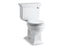 Memoirs® Stately Two-Piece Round-Front Toilet, 1.28 Gpf