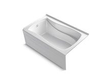 Mariposa® 60" X 36" Alcove Heated Bubblemassage™ Air Bath, Left Drain