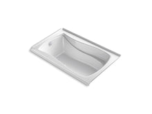 Mariposa® 60" X 36" Alcove Heated Bubblemassage™ Air Bath With Bask® Heated Surface, Left Drain