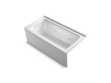 Archer® 60" X 30" Alcove Heated Whirlpool Bath, Left Drain