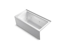 Archer® 60" X 30" Alcove Heated Whirlpool Bath, Right Drain