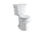 Wellworth® Two-Piece Round-Front Toilet, Dual-Flush