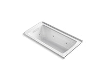 Archer® 60" X 30" Alcove Heated Whirlpool Bath, Left Drain