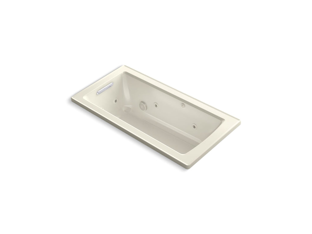 Archer® 60" X 30" Drop-In Whirlpool Bath With Heat And Comfort Depth® Design