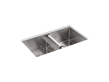 Strive® 32" Undermount Double-Bowl Kitchen Sink With Accessories
