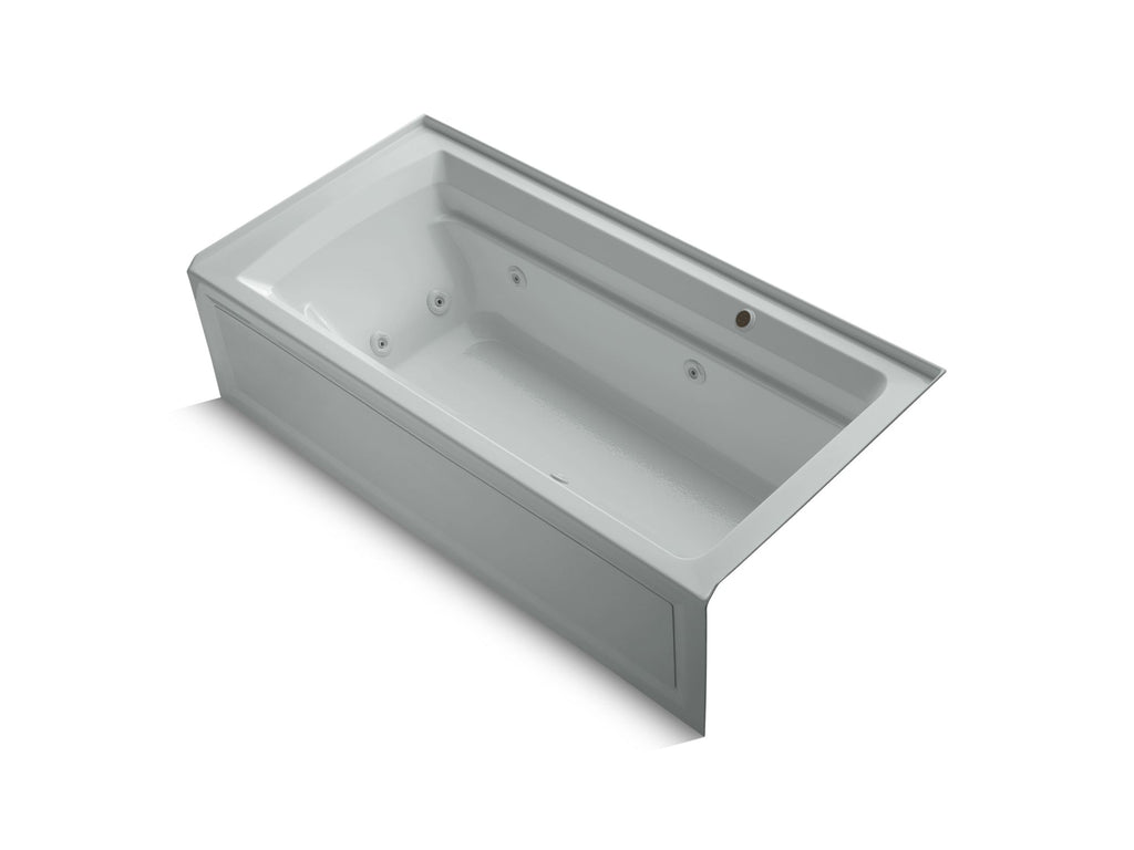 Archer® 72" X 36" Alcove Whirlpool Bath With Bask® Heated Surface, Right Drain