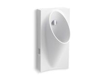 Steward® Hybrid High-Efficiency Urinal With 1/2" Flexible Rear Supply Hose