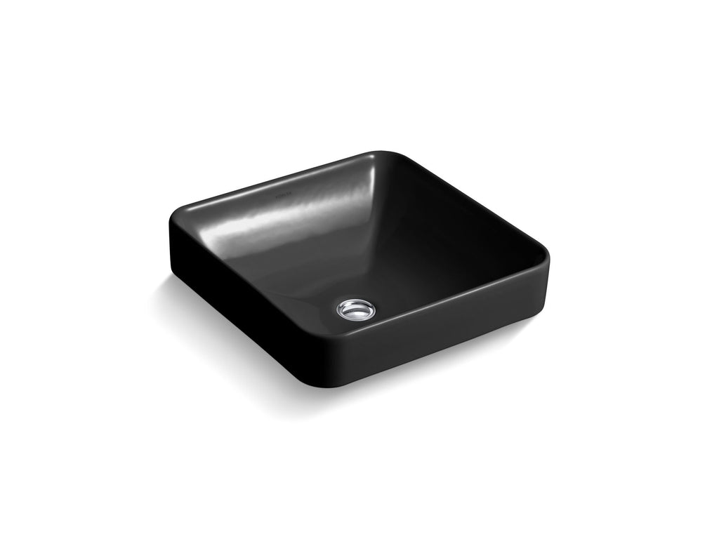 Vox® 16-1/4" Square Drop-In Vessel Bathroom Sink