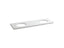 Solid/Expressions® 73" Vanity Top With Double Verticyl® Oval Cutout