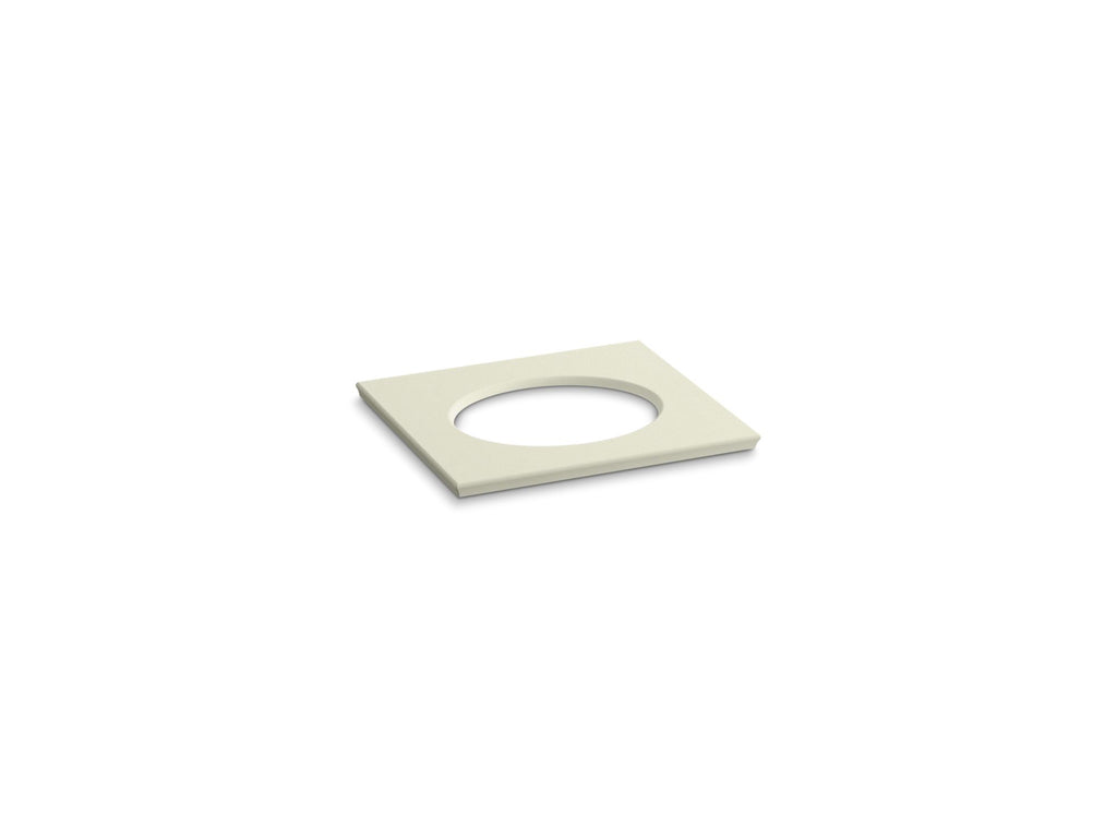 Solid/Expressions® 25" Vanity Top With Single Verticyl® Oval Cutout