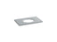 Solid/Expressions® 37" Vanity Top With Single Verticyl® Oval Cutout