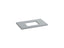 Solid/Expressions® 37" Vanity Top With Single Verticyl® Rectangular Cutout