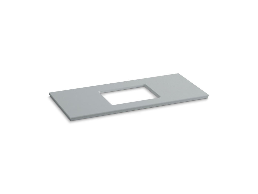Solid/Expressions® 49" Vanity Top With Single Verticyl® Rectangular Cutout