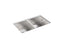 Vault™ 33" Top-/Undermount Double-Bowl Kitchen Sink