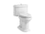 Portrait® One-piece compact elongated 1.28 gpf chair height toilet with Quiet-Close™ seat