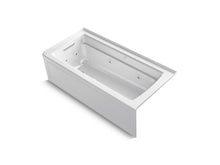 Archer® 66" X 32" Alcove Heated Bubblemassage™ Air Bath And Whirlpool, Left Drain
