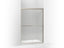 Gradient® Sliding shower door, 70-1/16