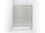 Gradient® Sliding shower door, 70-1/16