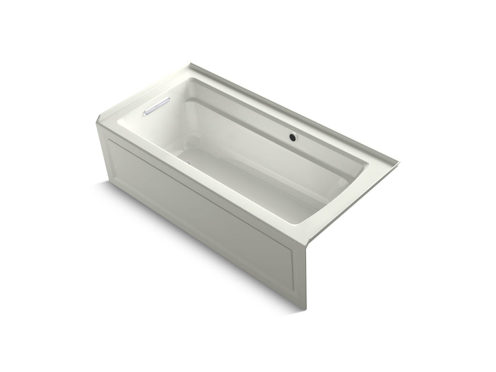 Archer® 66" X 32" Alcove Bath With Bask® Heated Surface, Left Drain