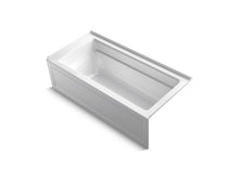 Archer® 66" X 32" Alcove Heated Bubblemassage™ Air Bath With Bask® Heated Surface, Right Drain