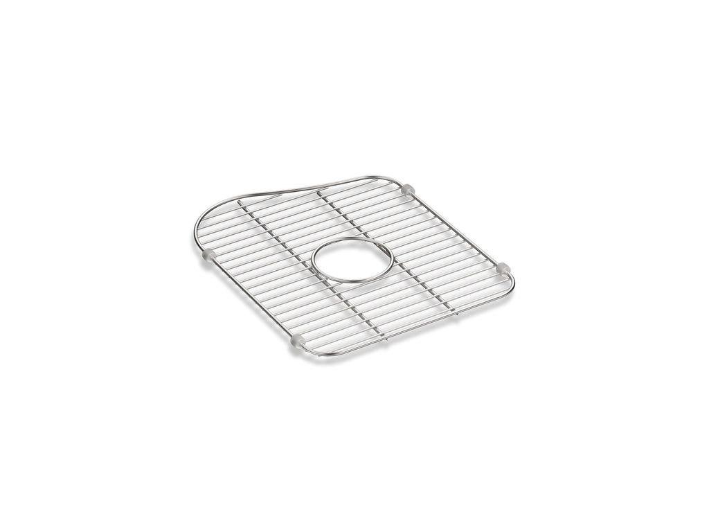 Staccato™ Stainless Steel Large Sink Rack, 13" X 15-3/4", For Left-Hand Bowl