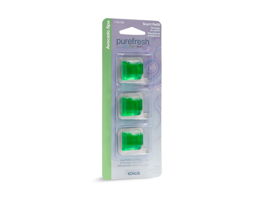 Purefresh® Refill Scent Packs For Purefresh® Toilet Seat, Avocado Spa