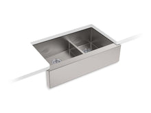 Strive® Smart Divide® 35-1/2" Undermount Double-Bowl Farmhouse Kitchen Sink