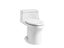 San Souci® One-Piece Compact Elongated Toilet With Concealed Trapway, 1.28 Gpf
