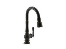 Artifacts® Pull-Down Kitchen Sink Faucet With Three-Function Sprayhead