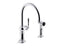 Artifacts® Single-Handle Kitchen Sink Faucet With Two-Function Sprayhead