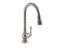 Artifacts® Pull-Down Kitchen Sink Faucet With Three-Function Sprayhead