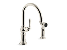Artifacts® Single-Handle Kitchen Sink Faucet With Two-Function Sprayhead